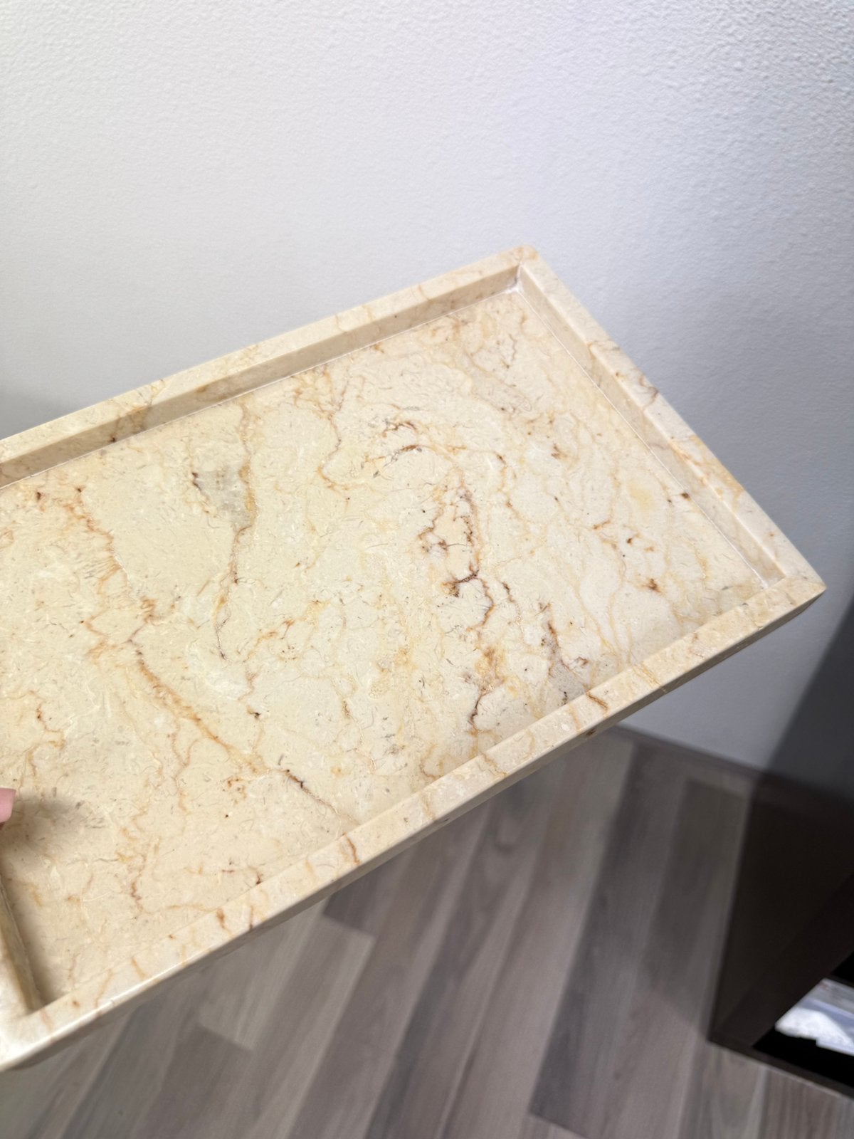 Marble Tray [Beige] 30x20 cm – Luxury Decorative Tray, Schaal, Nieuw, Ophalen of Verzenden, Rechthoekig