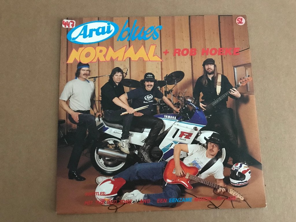 Normaal + Rob Hoeke - Arai Blues - vinyl single, Gebruikt, Overige formaten, Rock, Fotohoes