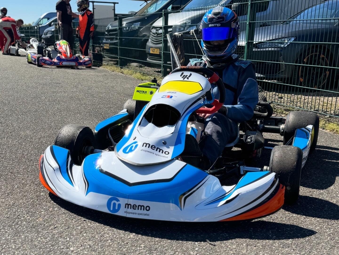 Hanza Kart 2025 met Rotax Senior Evo - 12 uur na revisie, Ophalen, Zo goed als nieuw, Kart