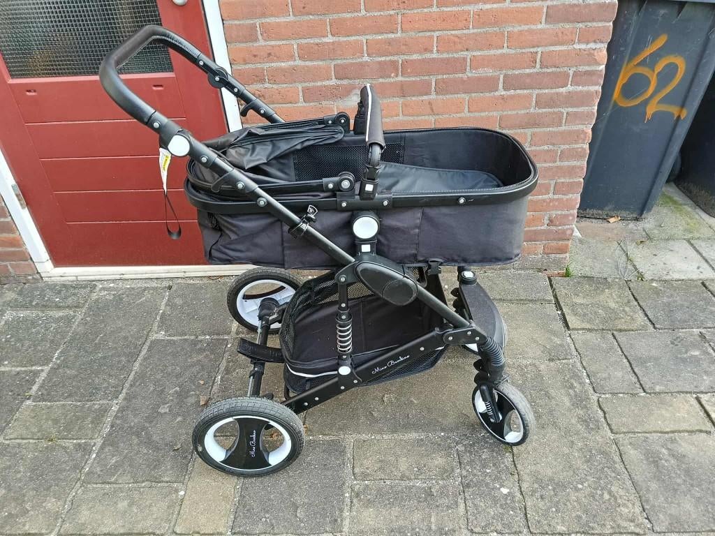 Kinderwagen, Kinderen en Baby's, Kinderwagens en Combinaties, Verstelbare duwstang, Zo goed als nieuw, Ophalen, Kinderwagen