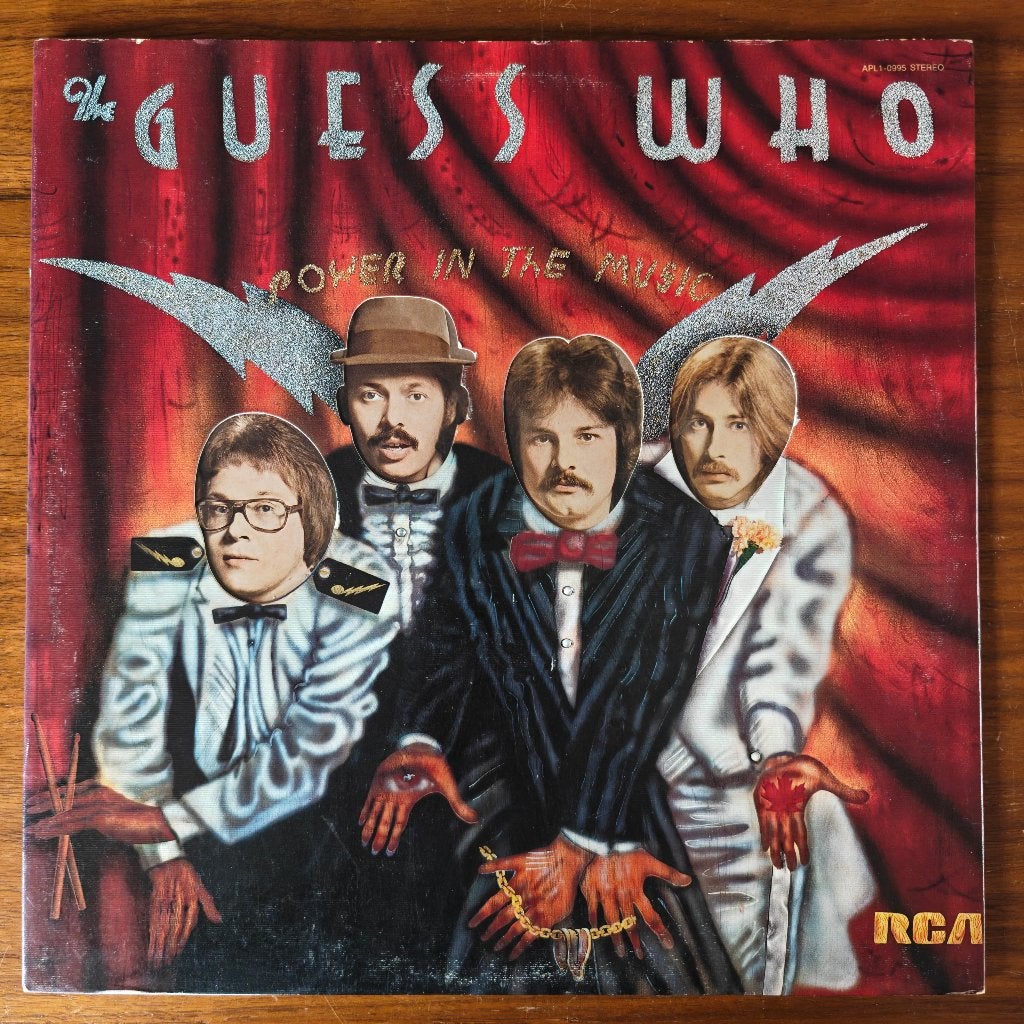 LP - The Guess Who - Power In The Music, Cd's en Dvd's, Vinyl | Rock, Ophalen of Verzenden, Gebruikt, 12 inch, Poprock