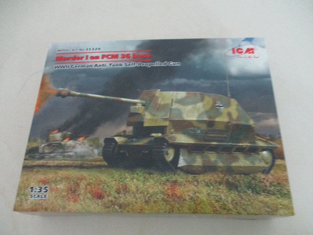 ICM Marder I on FCM 36 base, Overige merken, Tank, 1:32 tot 1:50, Nieuw