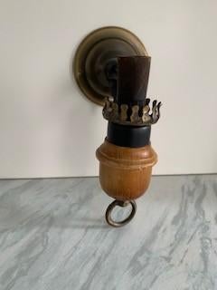 Vintage muur / wand lampje € 2,50, Ophalen of Verzenden, Gebruikt, Hout