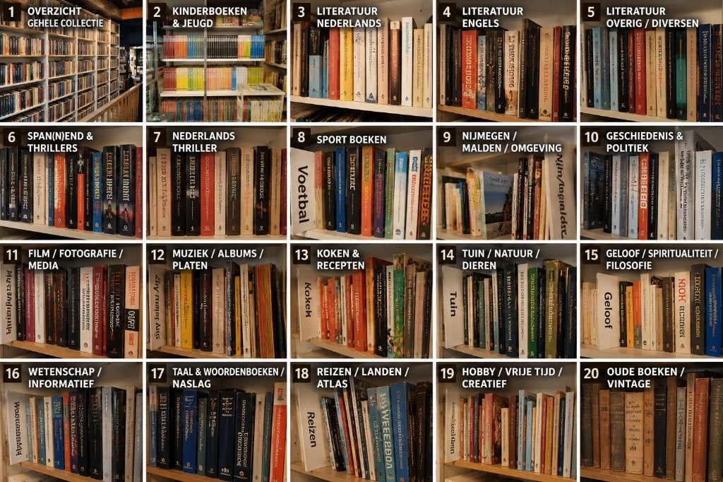 Duizenden boeken vanaf € 1 – voor ieder wat wils, Ophalen, Gelezen, Diverse auteurs
