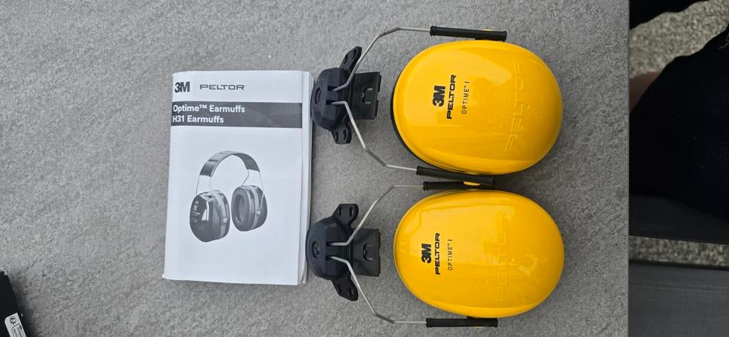 3M Peltor Optime I Gehoorbeschermers voor helm, Verzenden