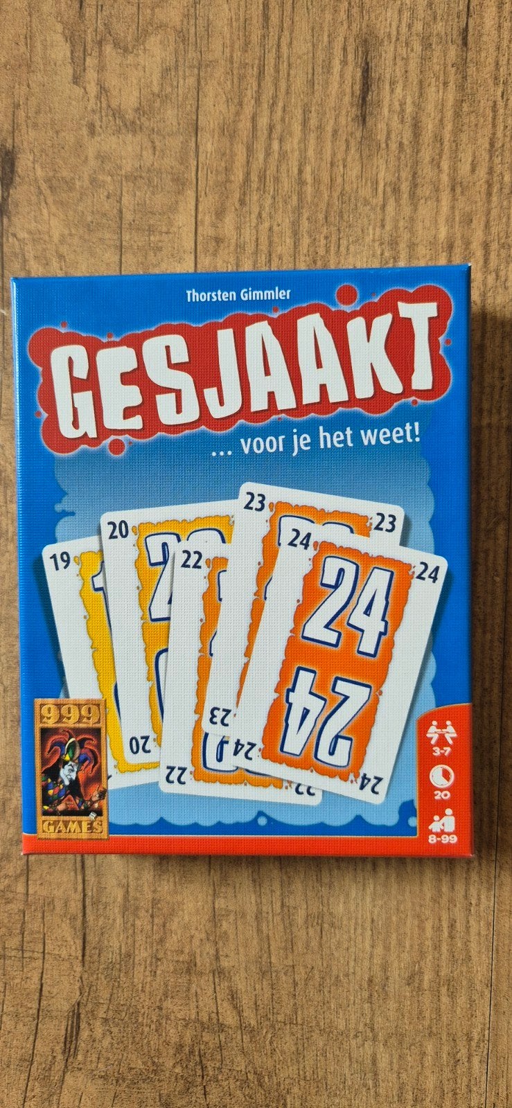 Gesjaakt, Een of twee spelers, Ophalen of Verzenden, Zo goed als nieuw, 999 Games