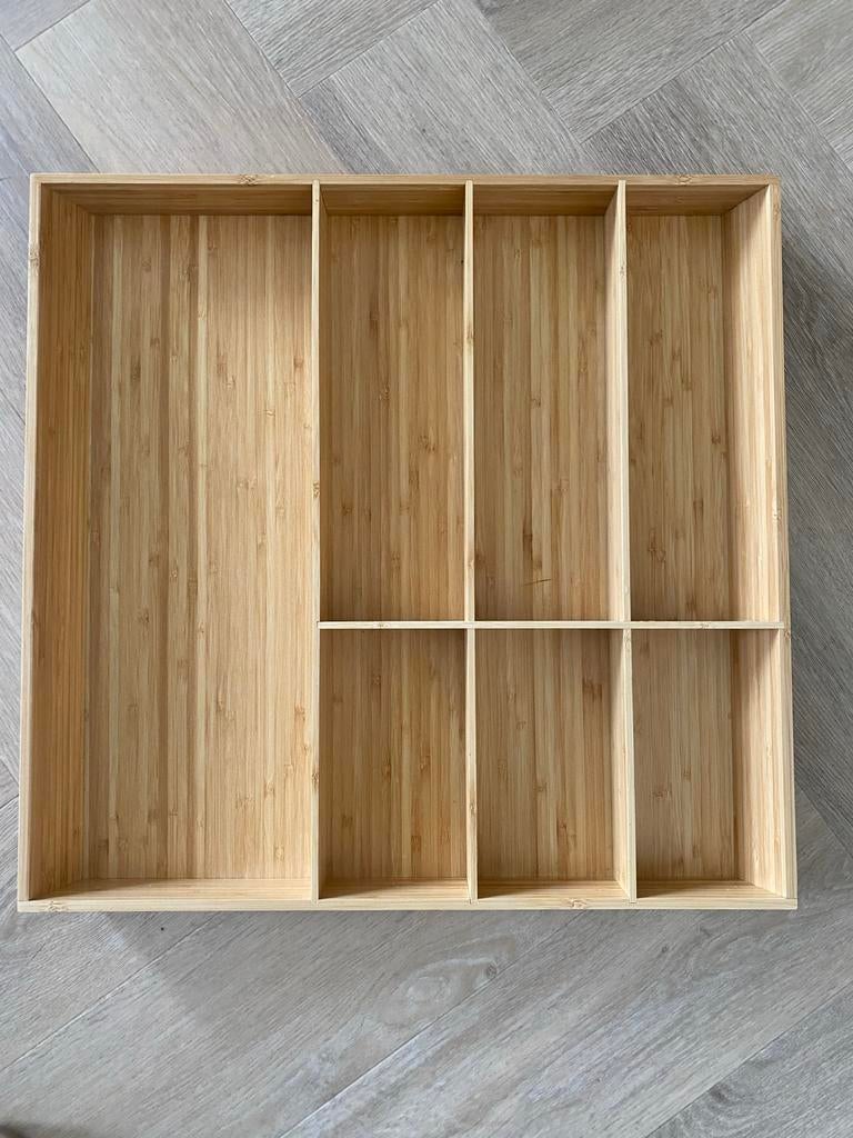 IKEA Bestekbak van bamboe - Keukenlade organizer, Ophalen, Overige typen, Hout, IKEA