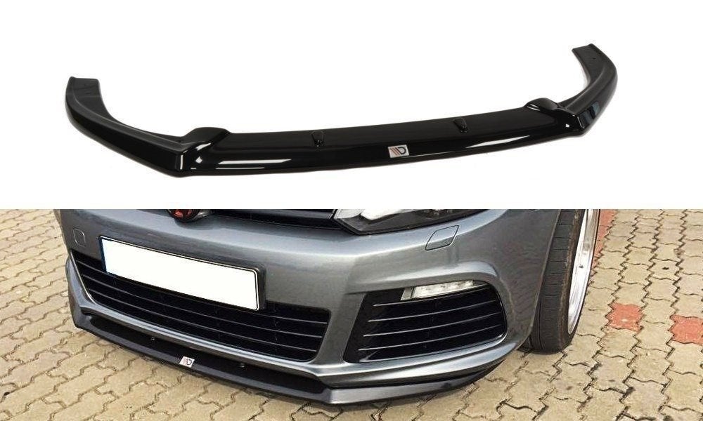 Voorlip sideskirt diffuser spoiler Volkswagen Golf 6 R 08-12, Ophalen of Verzenden