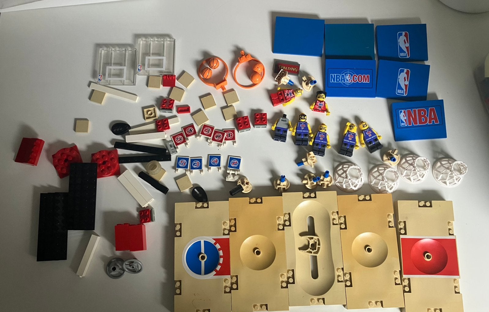 Lego NBA Basketball onderdelen - set 3432, Gebruikt, Overige thema's, Lego, Ophalen of Verzenden