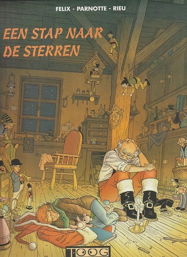 Een stap naar de sterren hardcover, Eén stripboek, Ophalen of Verzenden, Zo goed als nieuw