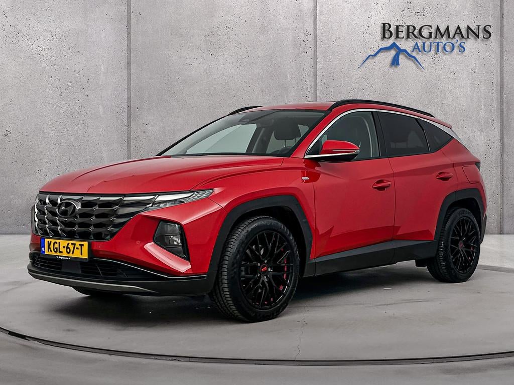 Hyundai Tucson - 1.6 T-GDI MHEV Premium // DEALER ONDERHOUDE, Gebruikt, 4 cilinders, 150 pk, 1650 kg