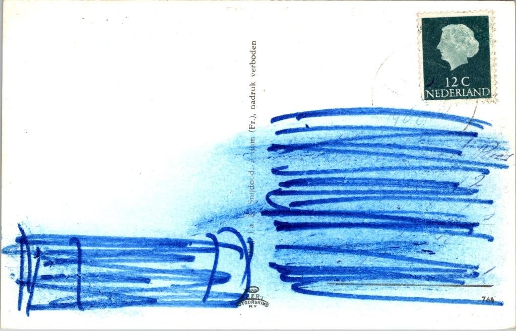 Anjum - 7 ansichtkaarten, Verzenden, 1960 tot 1980, Gelopen, Friesland