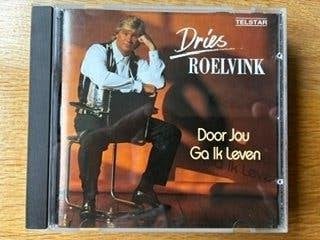 Dries Roelvink - Door Jou Ga Ik Leven CD, Inclusief boekje, Gebruikt, Overige genres, Ophalen of Verzenden