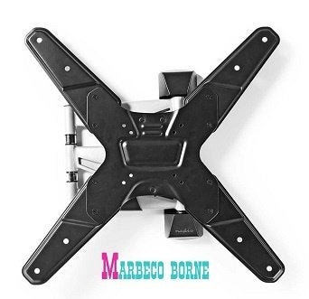 Aluminium Muurbeugel, Wandbeugel, Muursteun, 3 draaipunten, Nedis, Nieuw, Info@marbeco.nl, Ophalen of Verzenden