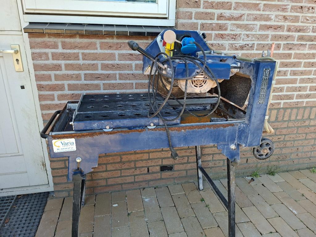 Carat X-coup steen en/of tegelzaag, Doe-het-zelf en Verbouw, Gereedschap | Zaagmachines, Ophalen, Gebruikt, 70 mm of meer, Overige typen