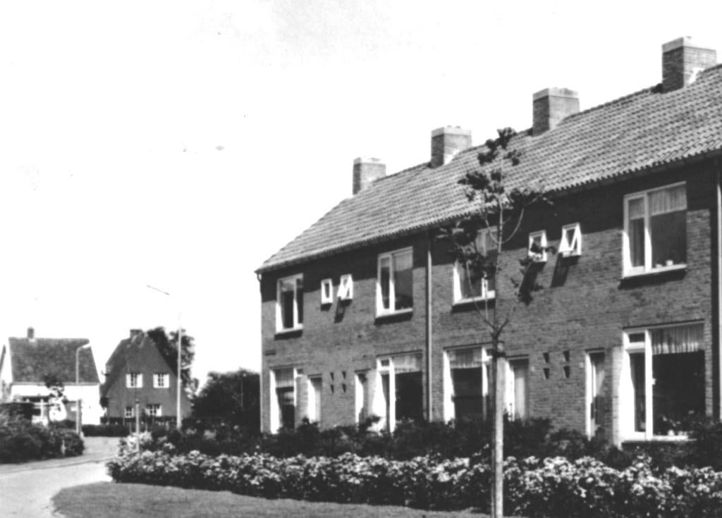 983619 Streefkerk 1966 Burg Dekkingstraat Wederopbouw, Ophalen of Verzenden, 1960 tot 1980, Ongelopen, Zuid-Holland