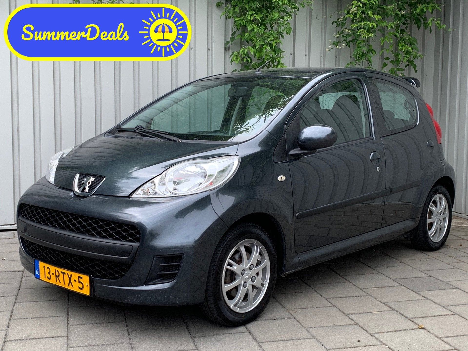 Peugeot 107 1.0-12V XS|5 Deurs|Airco|, Voorwielaandrijving, Euro 5, Stof, Gebruikt