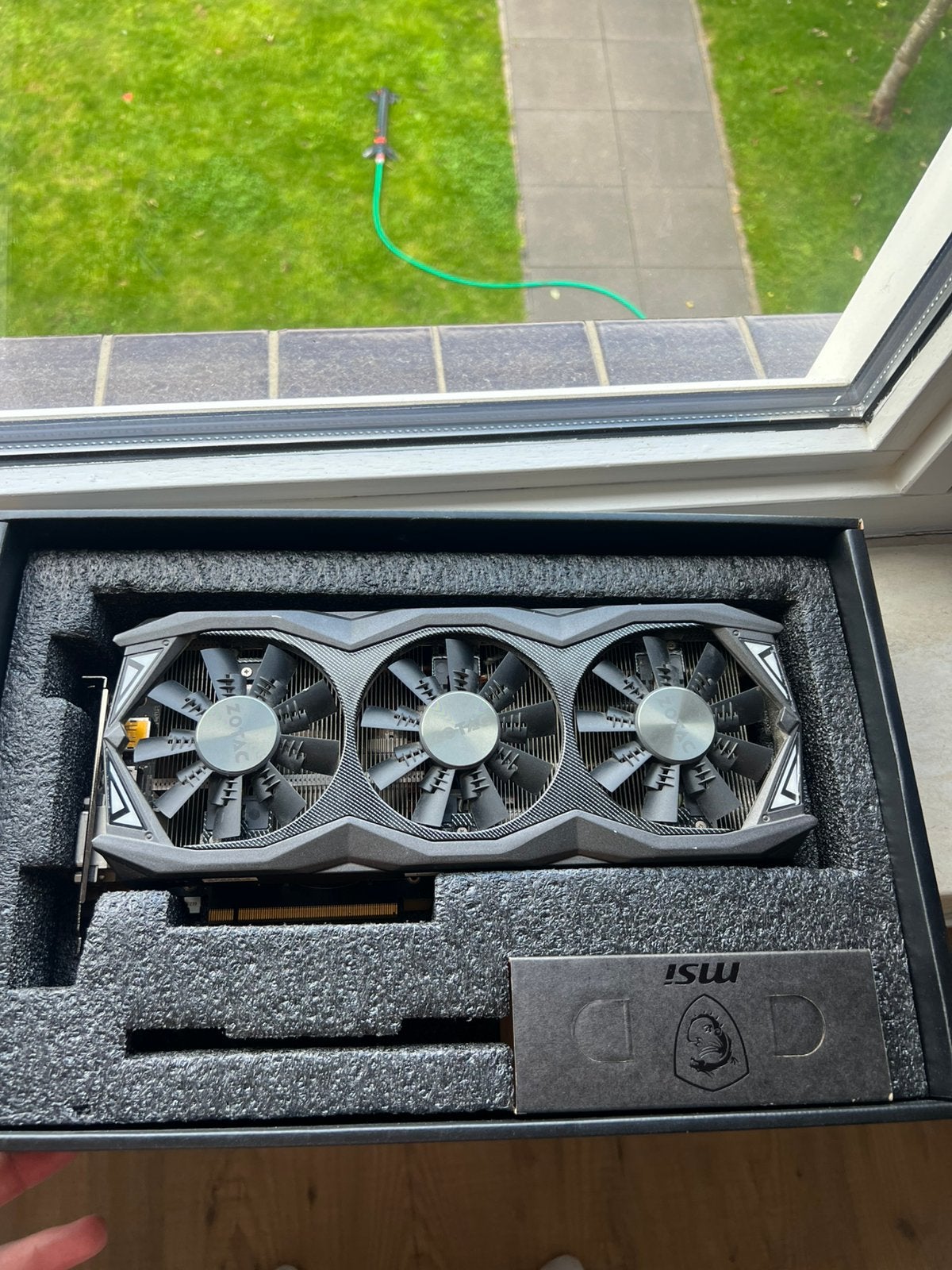Zotac gtx 980ti Amp! Edition., Computers en Software, Videokaarten, Ophalen, Zo goed als nieuw, GDDR5, PCI-Express 3