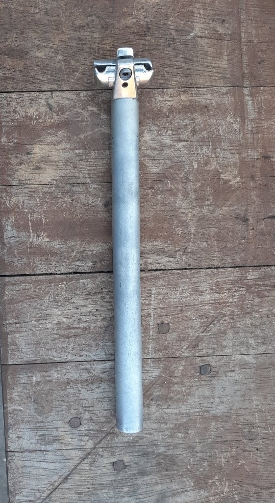 Aluminium Zadelpen Gazelle 27,2 mm, Ophalen, Zo goed als nieuw, Oldtimerfiets, Aluminium Zadelpen Gazelle 27,2 mm
