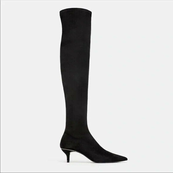 Knee high boots (ZARA), Hoge laarzen, Ophalen of Verzenden, Gedragen, Zara