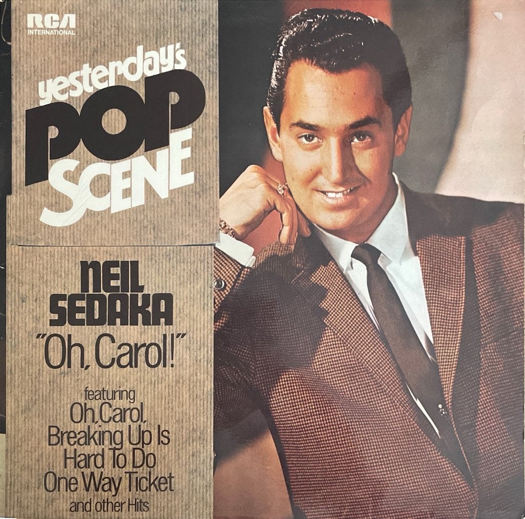 Neil Sedaka - Yesterday's Pop Scene - "Oh Carol!", Ophalen of Verzenden, 1970 - 1979, Zo goed als nieuw, 12 inch