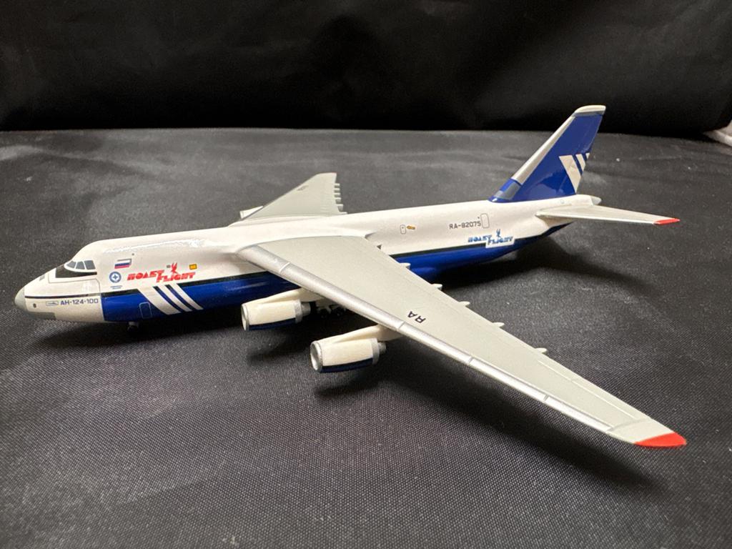 Modelvliegtuig Antonov An-124 Ruslan - 1:500 - Herpa, Verzenden, Zo goed als nieuw, Schaalmodel