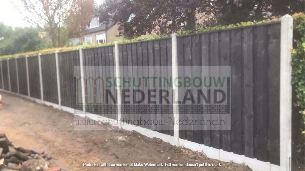 Voorjaarsactie !! Kwaliteit Hout Beton Schuttingen, Tuin en Terras, Schuttingen