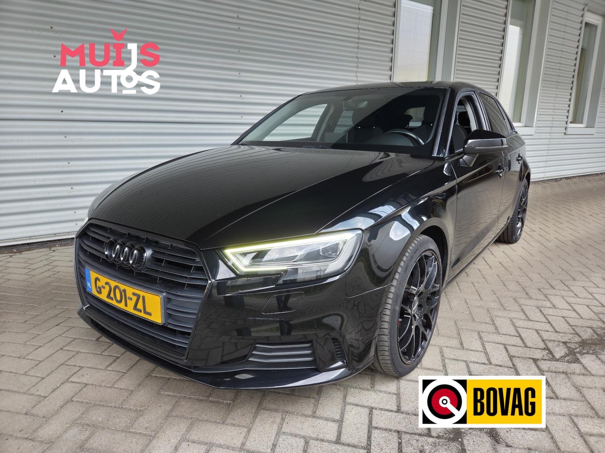 Audi A3 Sportback 35 TFSI CoD Advance, Auto's, Stof, 4 cilinders, 150 pk, Zwart