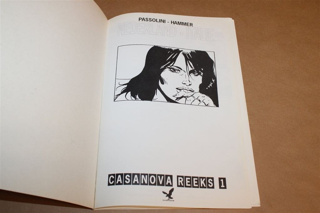 Nederland-Italië — Erotische Strip Casanova Reeks 1, Boeken, Eén stripboek, Verzenden, Gelezen