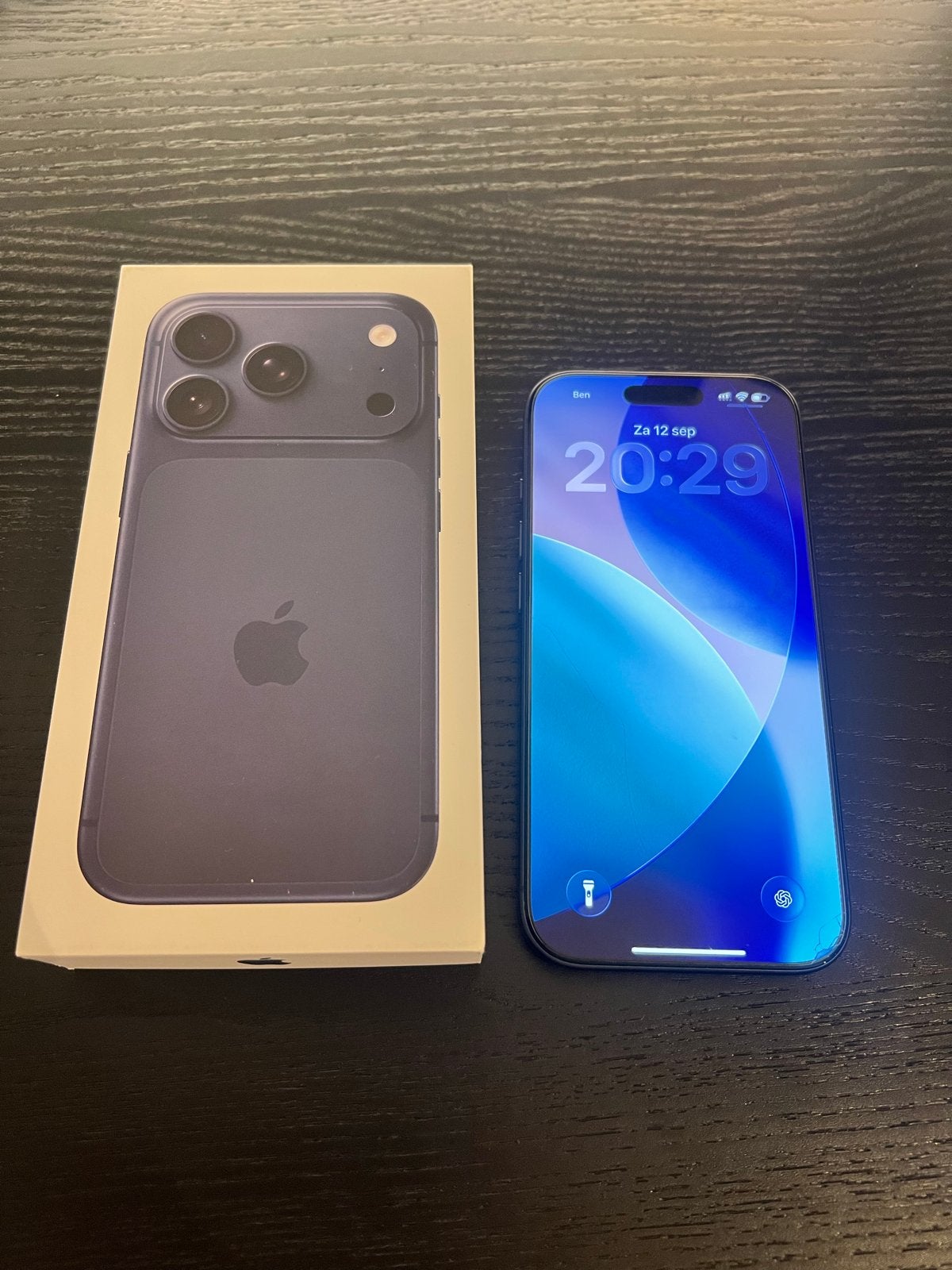 iPhone 17 Pro 256 GB, Ophalen of Verzenden, Zo goed als nieuw, Zonder simlock, Zonder abonnement