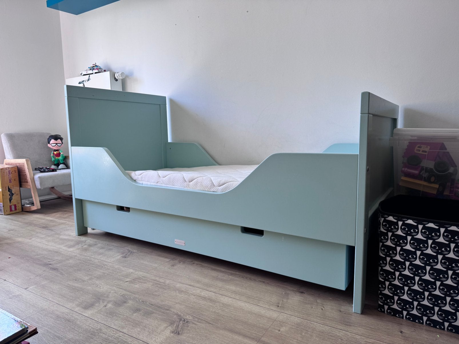 Bopita Kinderbed, Kinderen en Baby's, Kinderkamer | Bedden, Ophalen, Gebruikt, 70 tot 85 cm, 140 tot 160 cm