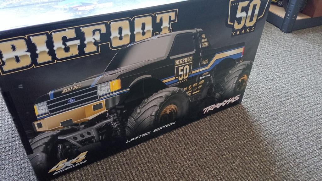 Traxxas bigfoot limited editon, Hobby en Vrije tijd, Modelbouw | Radiografisch | Auto's, Elektro, Auto offroad, Nieuw, Ophalen of Verzenden