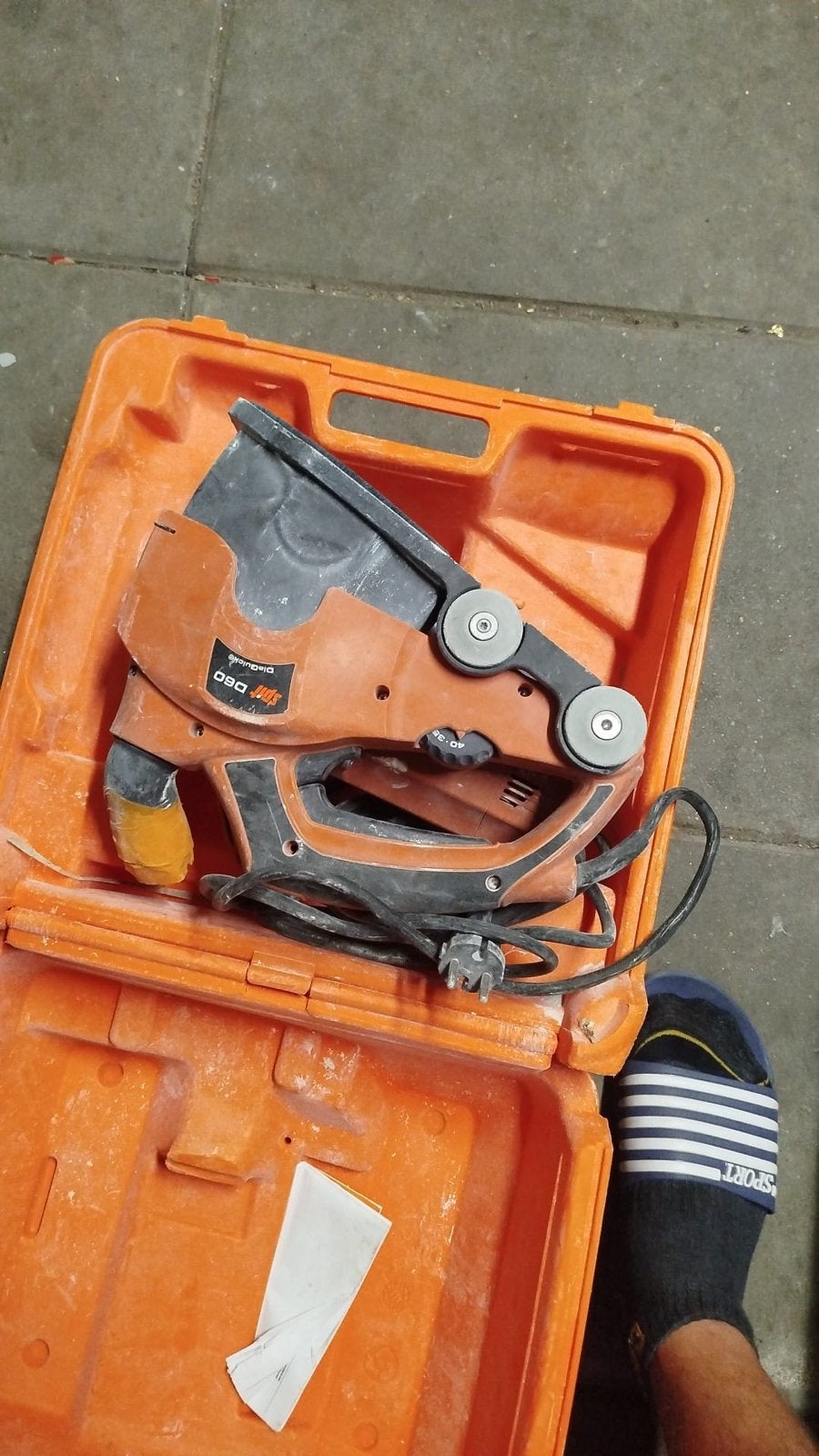 Spit d60 sleuvenfrees in koffer, Ophalen of Verzenden, Gebruikt, Overige typen