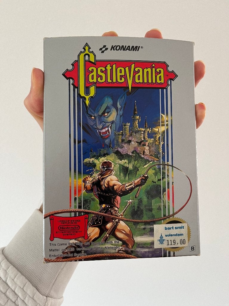 Nintendo NES game Castlevania PAL-B FAH Perfect Box Vintage, Avontuur en Actie, 1 speler, Eén computer, Ophalen of Verzenden
