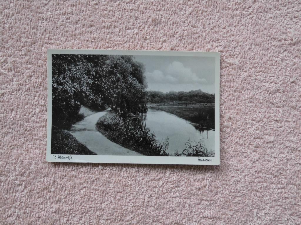 Bussum , t, mouwtje, Ophalen of Verzenden, 1920 tot 1940, Gelopen, Noord-Holland