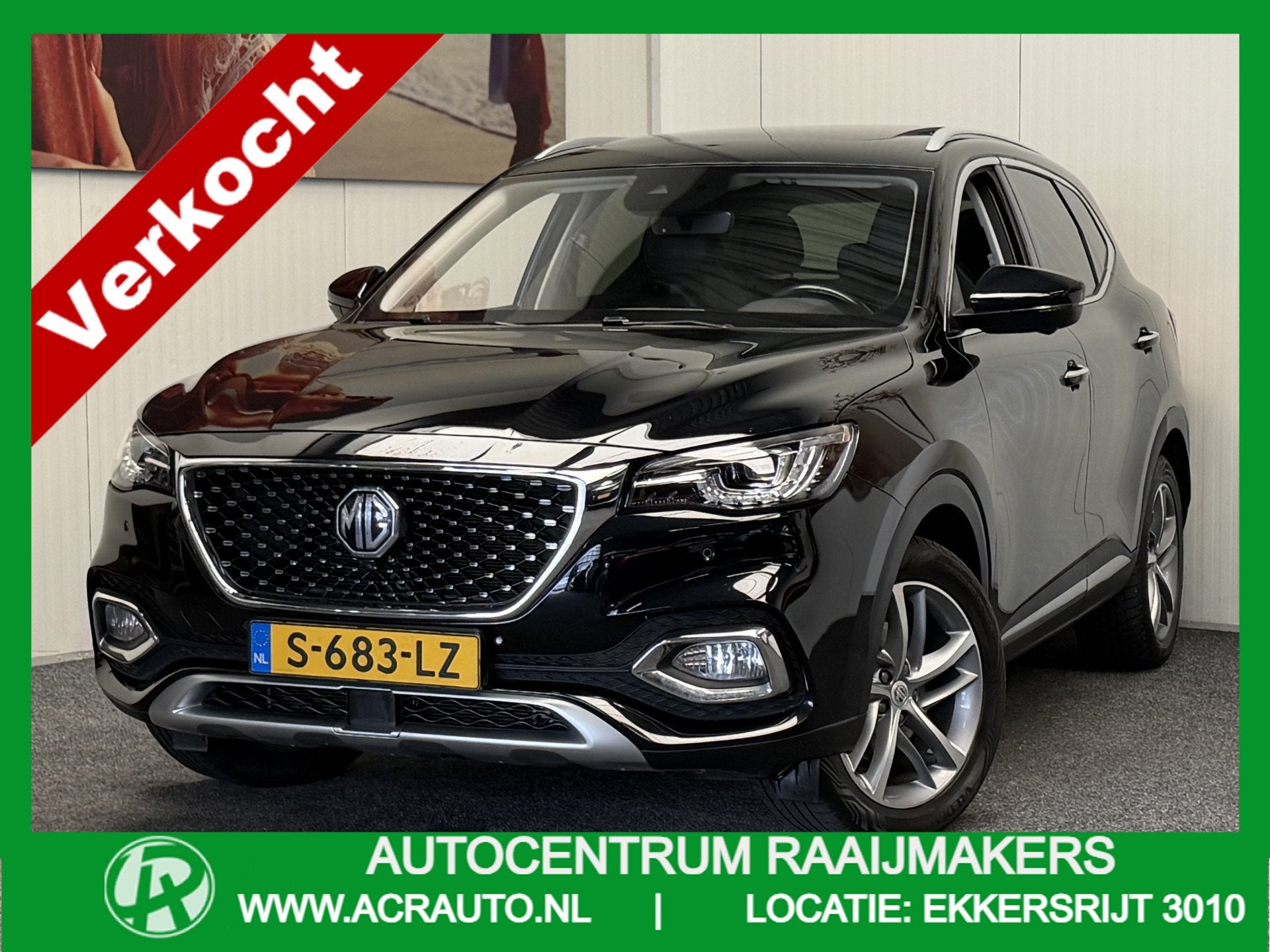 MG EHS 1.5 TGDI Luxury APPLE CARPLAY/ ANDROID AUTO NAVIGATIE, Auto's, Gebruikt, Euro 6, 4 cilinders, Zwart