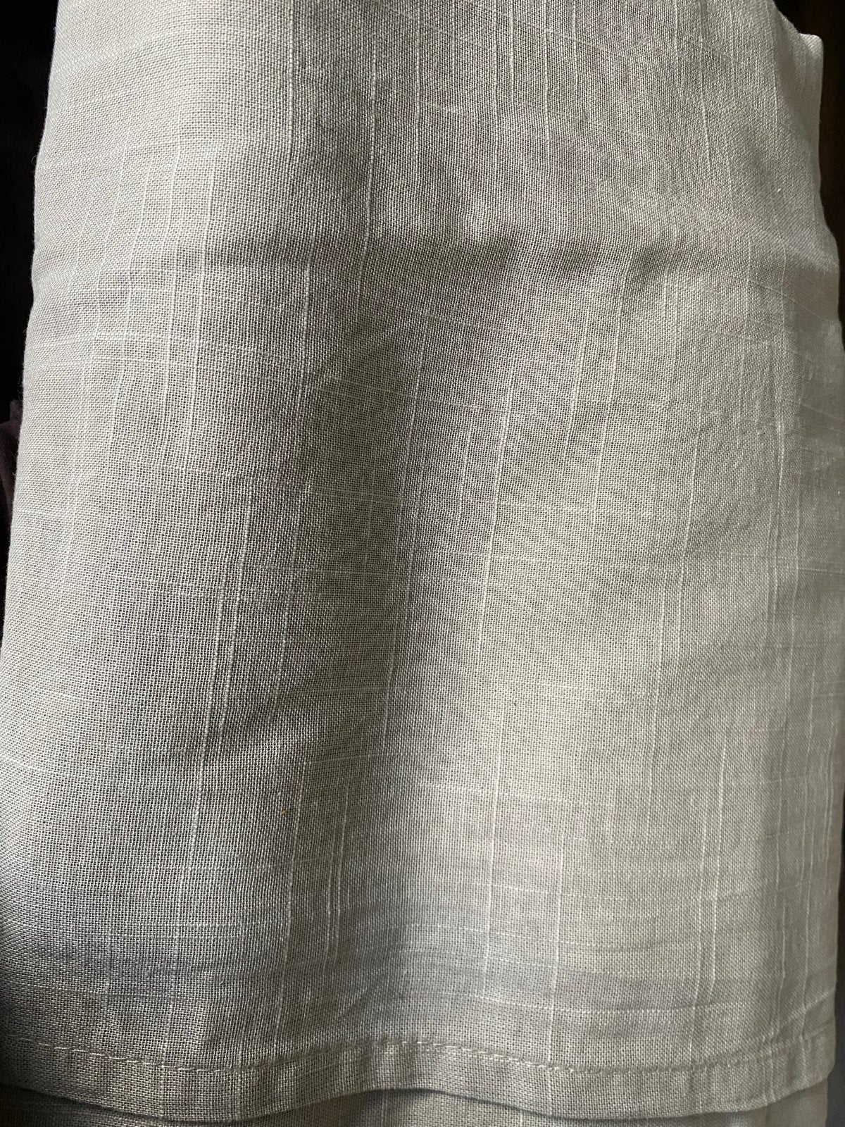 IKEA SILVERLÖNN Vitrage Gordijnen - Beige met Plooiband, Vitrage, Beige, Ophalen of Verzenden, Polyester