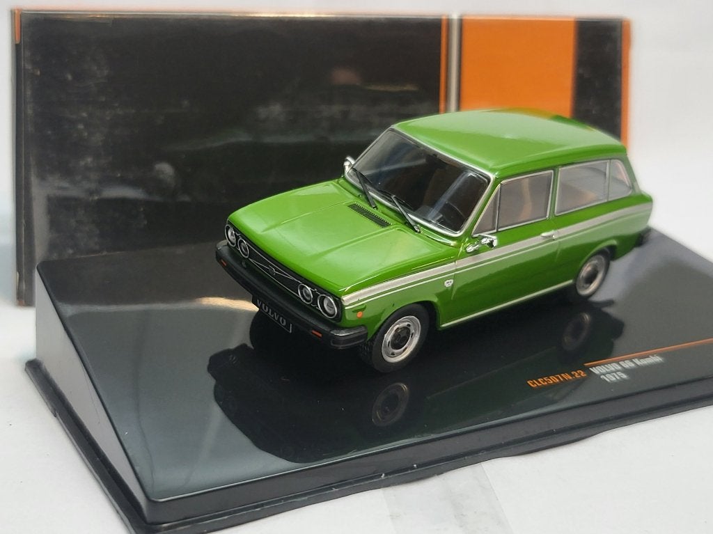 IXO Models Volvo 66 Kombi 1975 Groen - 1:43, Overige merken, Auto, IXO Modelas, Nieuw
