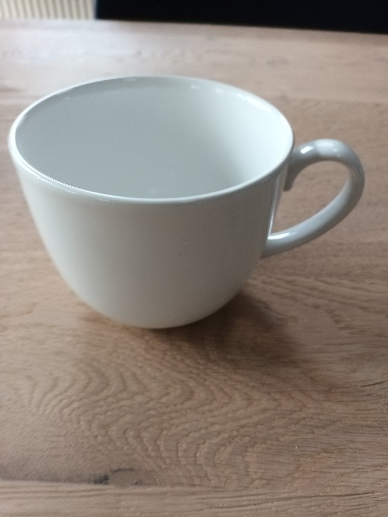 Dille en Kamille witte soepkom wit soep kom oor groot grote, Huis en Inrichting, Ophalen of Verzenden, Gebruikt, Overige merken