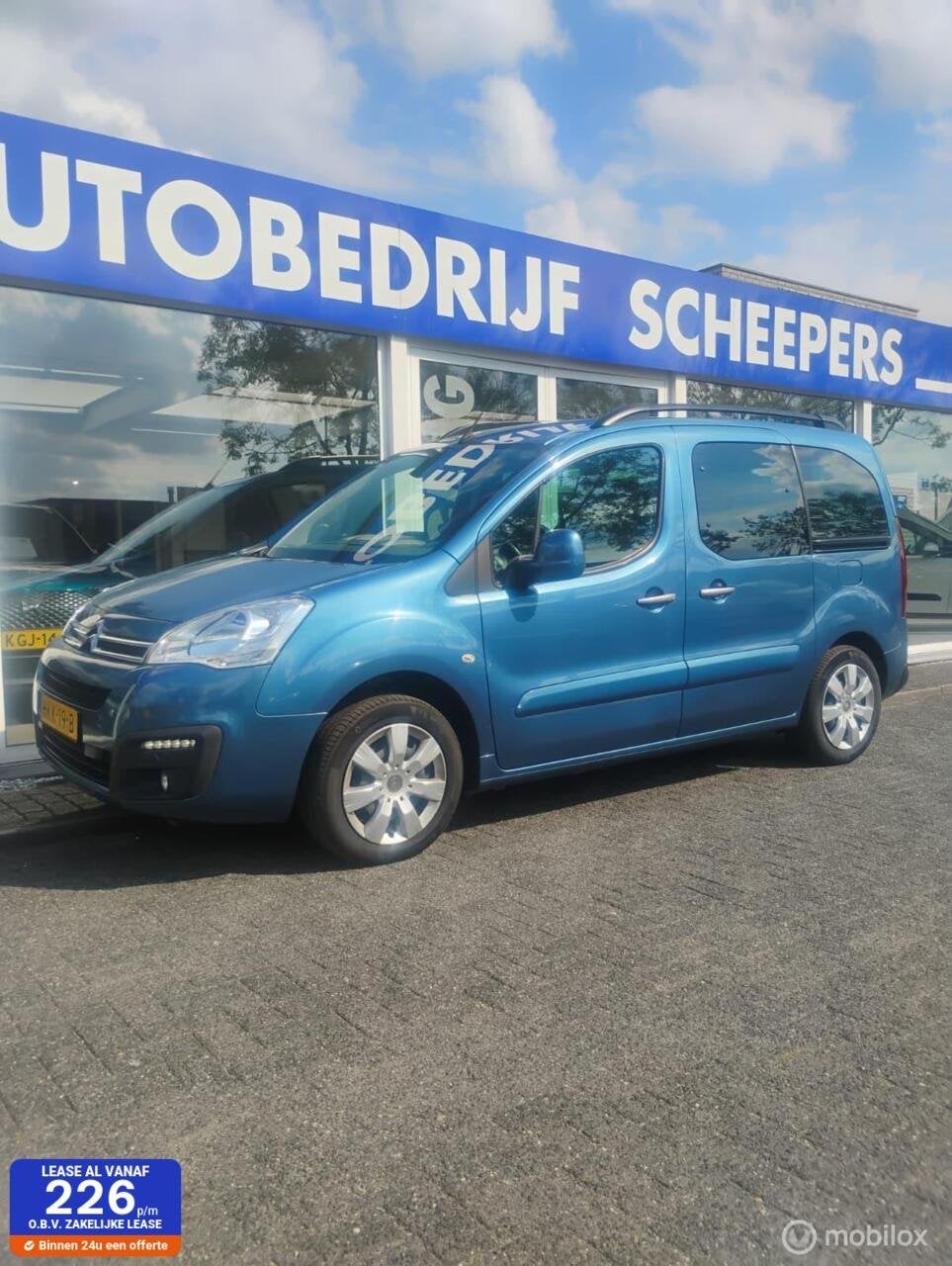 Citroen Berlingo combi 1.2 PureTech XTR, Auto's, Voorwielaandrijving, Stof, Gebruikt, 1199 cc