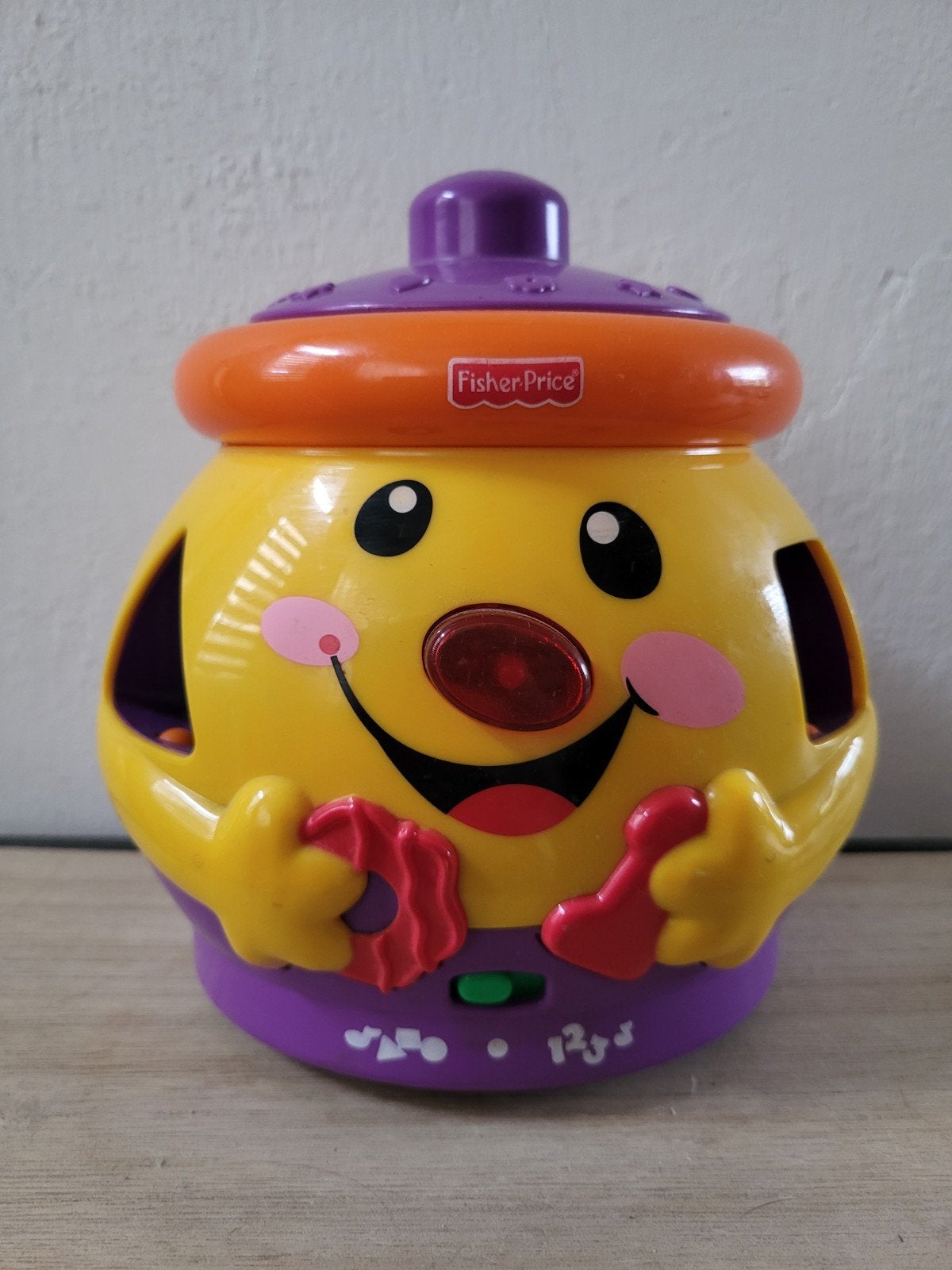 Fisher-Price Vormenstoof Koekjespot met Geluid, Kinderen en Baby's, Ophalen, Zo goed als nieuw, Speelset, Met geluid
