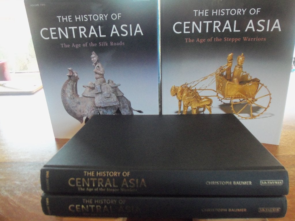 2 DELEN CHRISTOPH BAUMER'S THE HISTORY OF CENTRAL ASIA., 14e eeuw of eerder, Christoph Baumer., Ophalen of Verzenden, Zo goed als nieuw