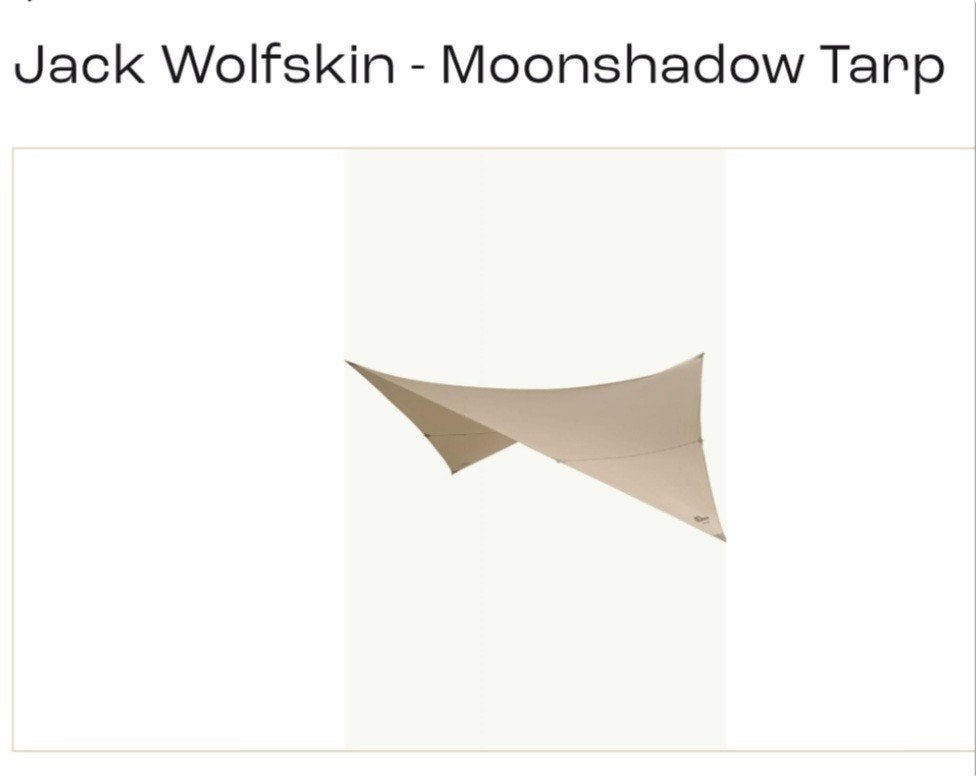 Jack Wolfskin schaduwdoek, Ophalen of Verzenden, Zo goed als nieuw, Kleding