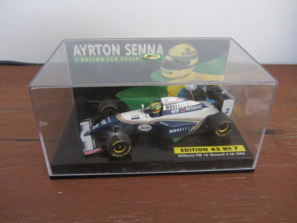 Ayrton Senna Racing Car Collection - Williams FW 16-Renault, Ophalen of Verzenden, Zo goed als nieuw, Auto, Overige merken