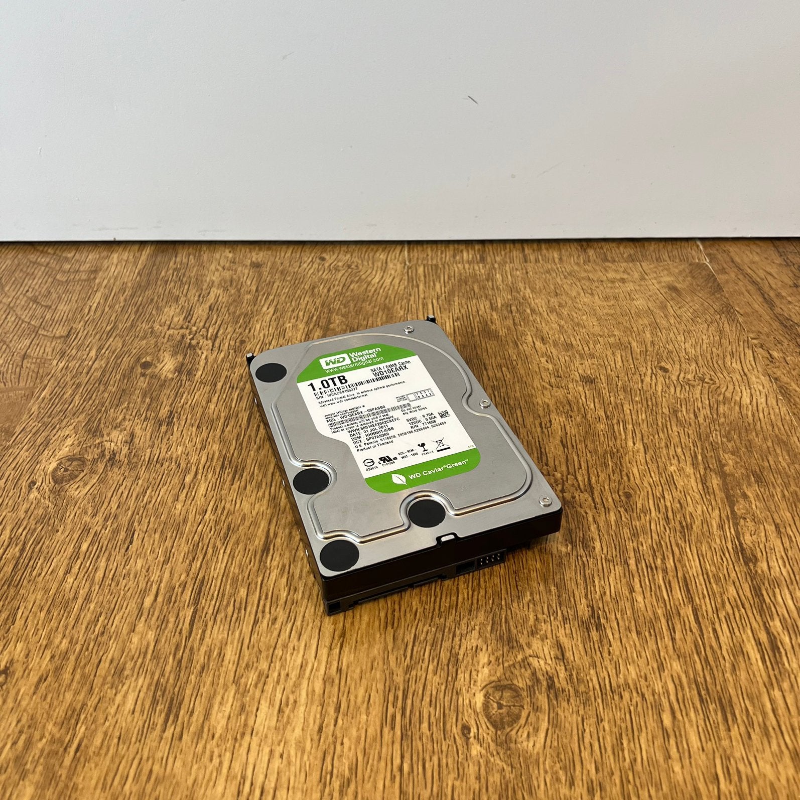 Western Digital WD10EARX 1TB SATA HDD, Computers en Software, Harde schijven, Intern, Gebruikt, 1TB / 1000GB, Ophalen of Verzenden