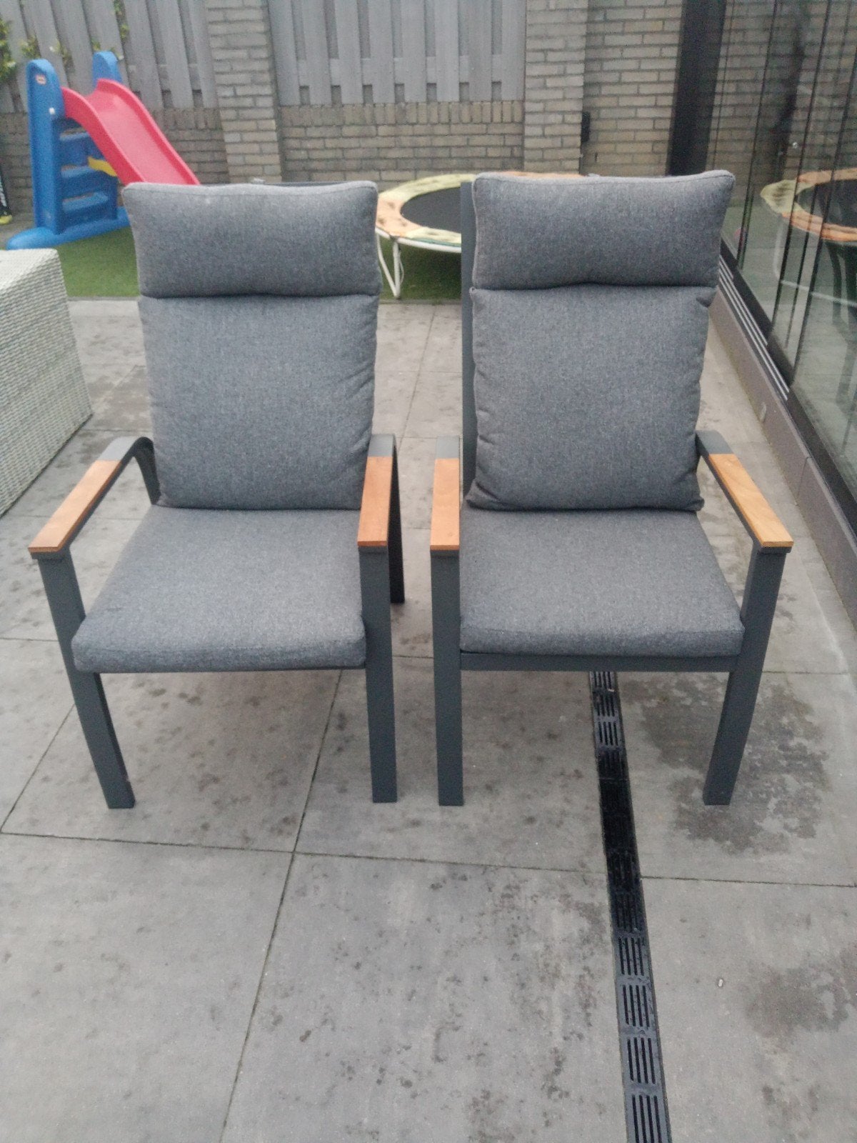 Tuin stoelen, Tuin en Terras, Tuinsets en Loungesets, Ophalen of Verzenden, Zo goed als nieuw