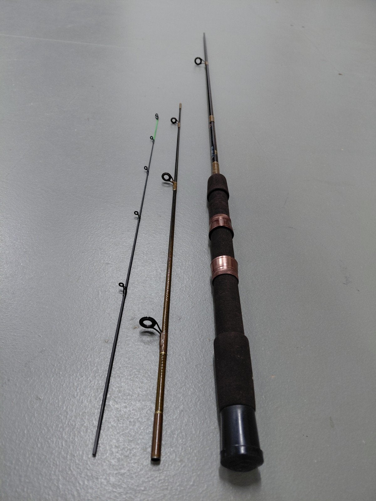 Mooie klassieke Albatros Commander picker carbon 2.10m 3del, Watersport en Boten, Hengelsport | Witvissen, Ophalen of Verzenden