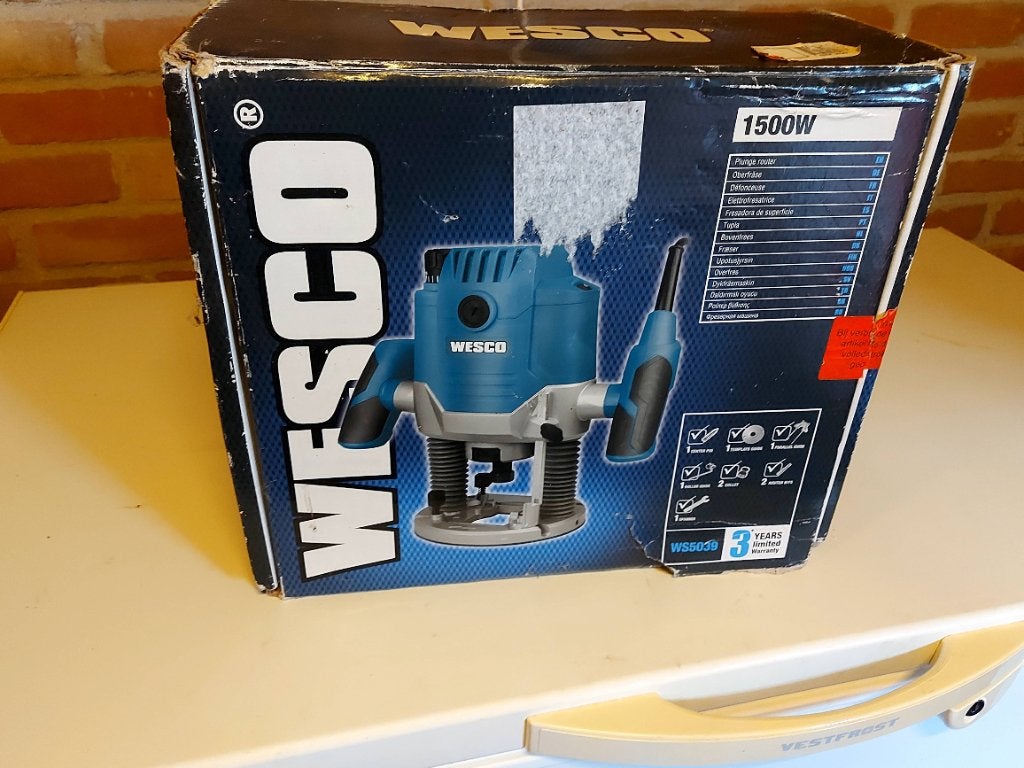 Wesco bovenfrees, Ophalen, Nieuw, Elektrisch, Bovenfrees