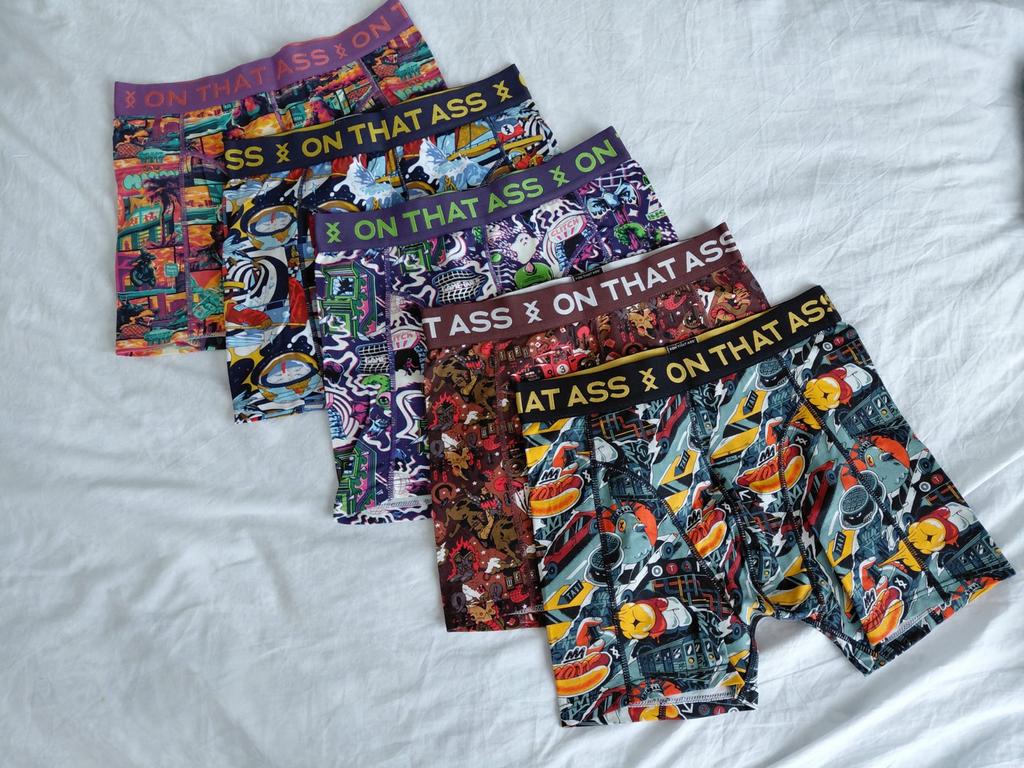 On That Ass boxers - Diverse designs, maat S, Kleding | Heren, Ondergoed, Ophalen of Verzenden, Overige kleuren, Boxer