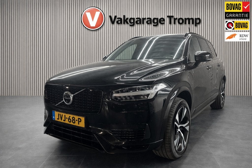 Volvo XC90 2.0 T8 AWD R-Design | Pano | Trekhaak | Bowers &, Auto's, Volvo, Automatische klimaatregeling, Gebruikt, 4 cilinders